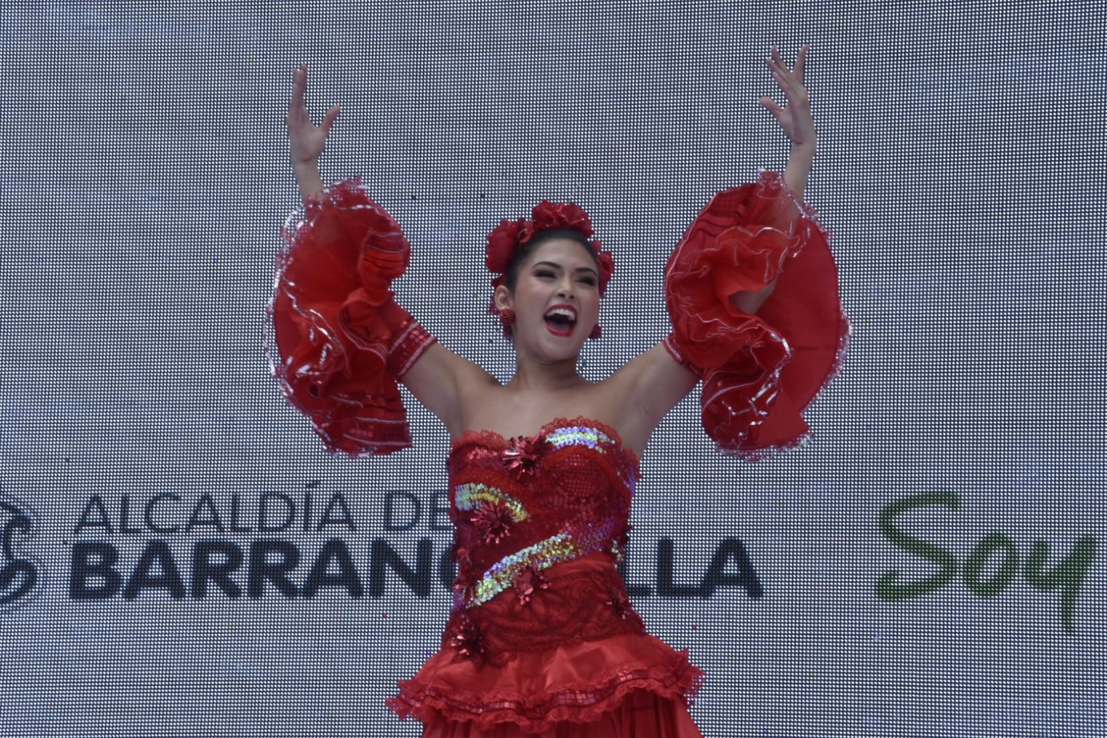 La Reina del Carnaval 2022, Valeria Charris Salcedo.