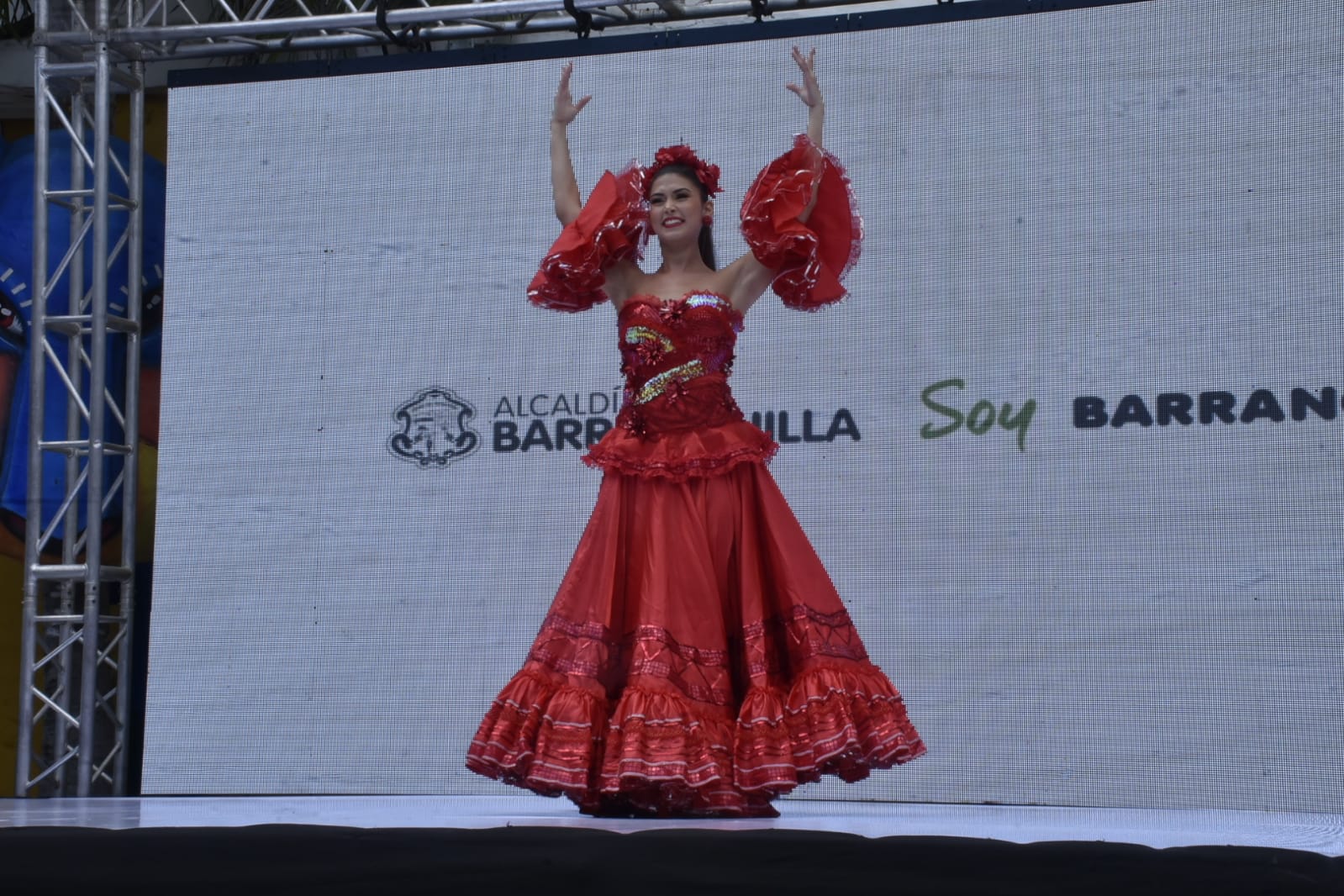 La Reina del Carnaval 2022, Valeria Charris Salcedo.
