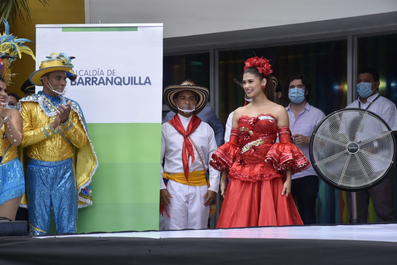 La Reina del Carnaval 2022, Valeria Charris Salcedo.