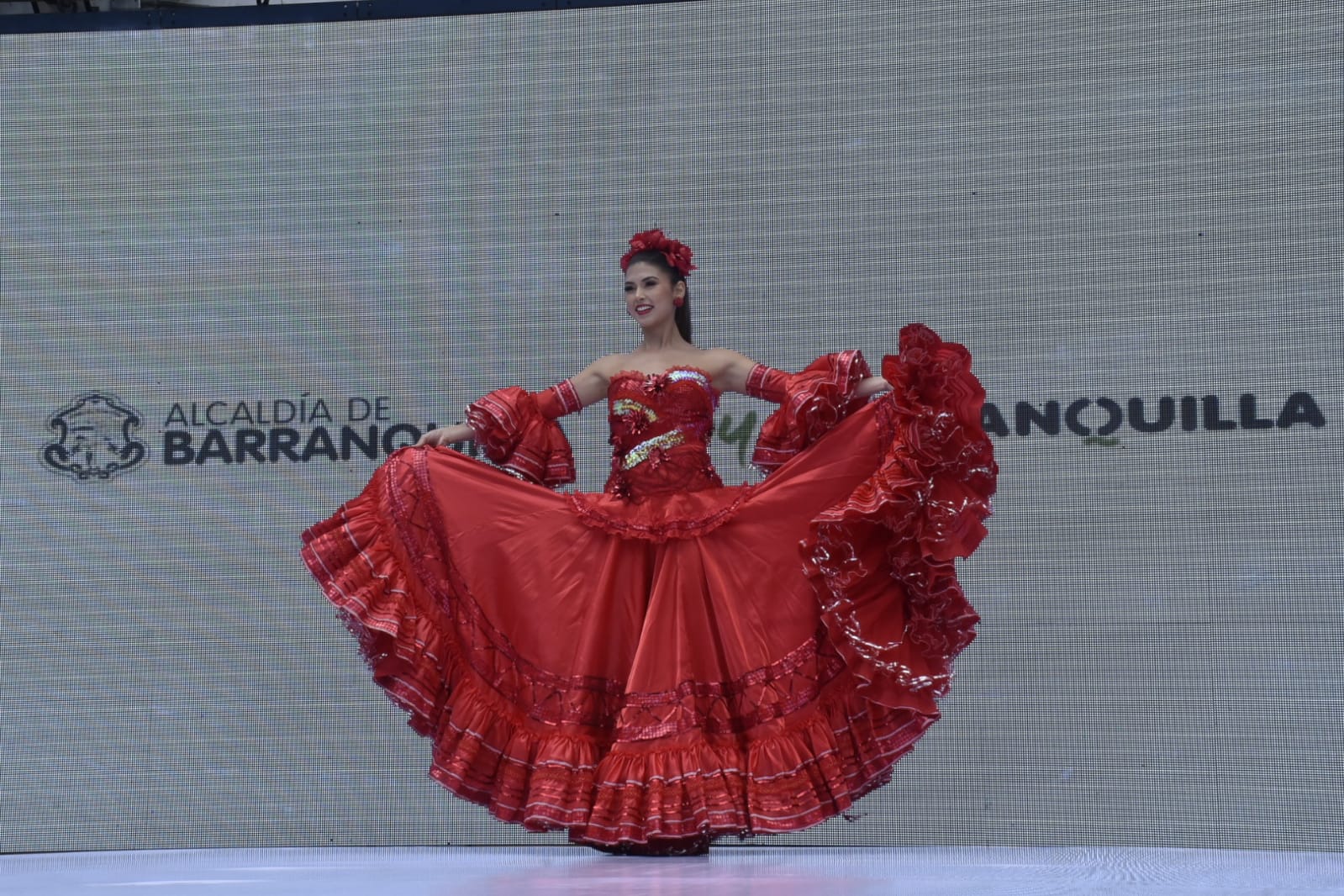 La Reina del Carnaval 2022, Valeria Charris Salcedo.