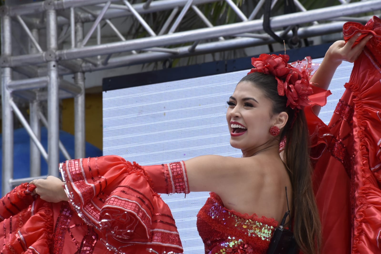La Reina del Carnaval 2022, Valeria Charris Salcedo.