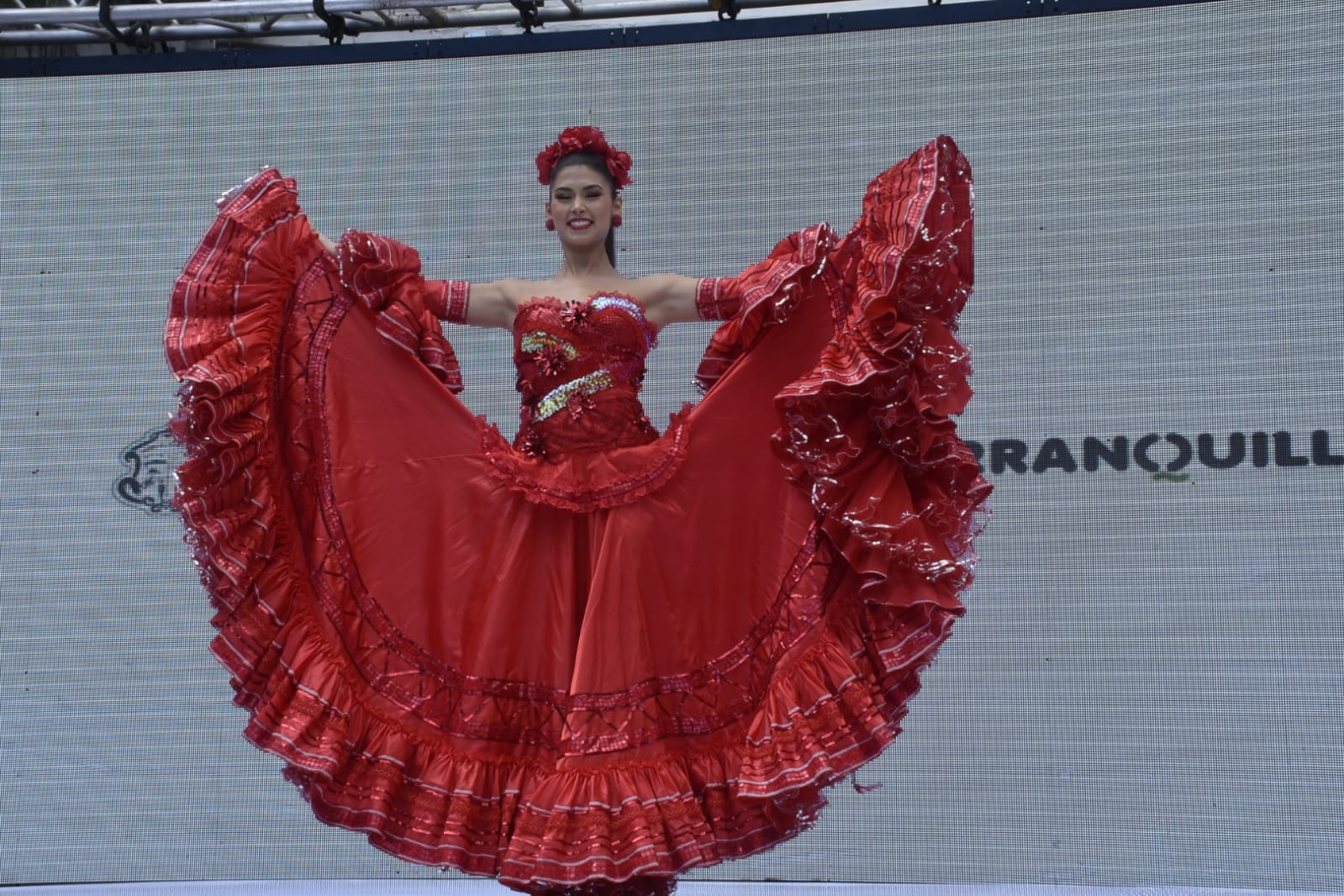 La Reina del Carnaval 2022, Valeria Charris Salcedo.