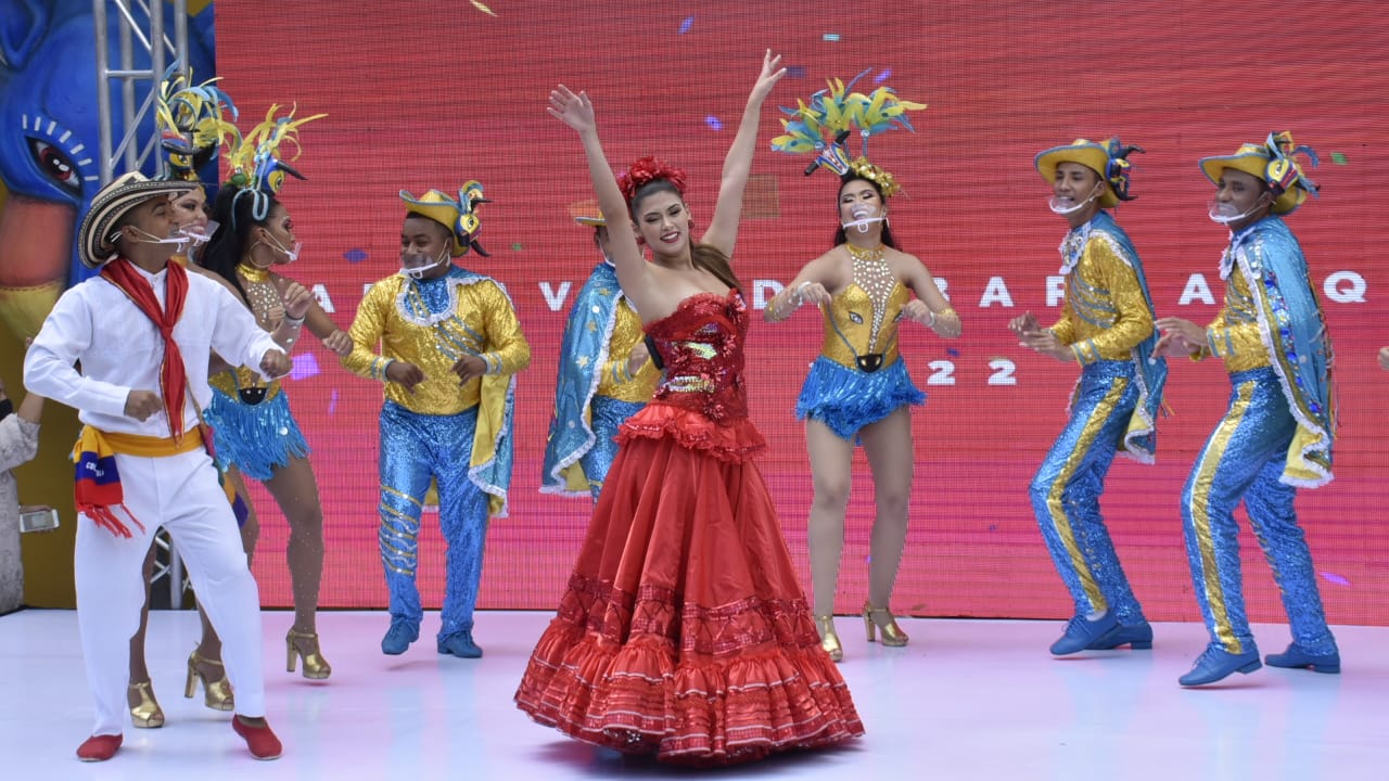 La Reina del Carnaval 2022, Valeria Charris Salcedo.