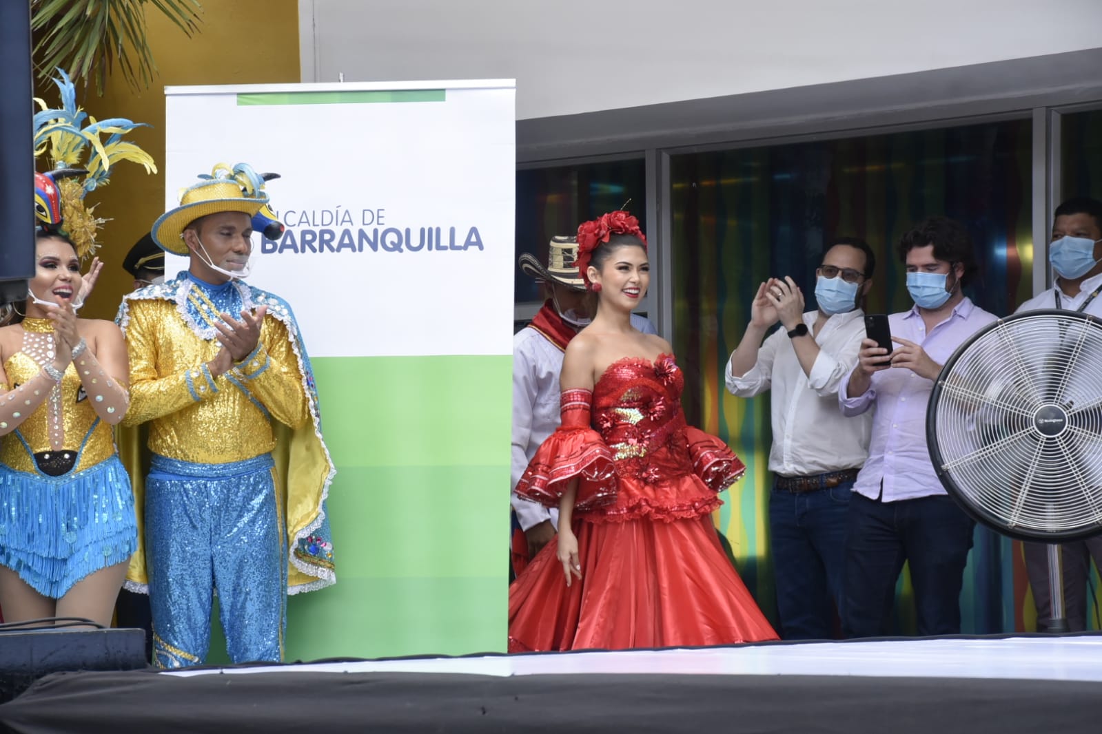 La Reina del Carnaval 2022, Valeria Charris Salcedo.