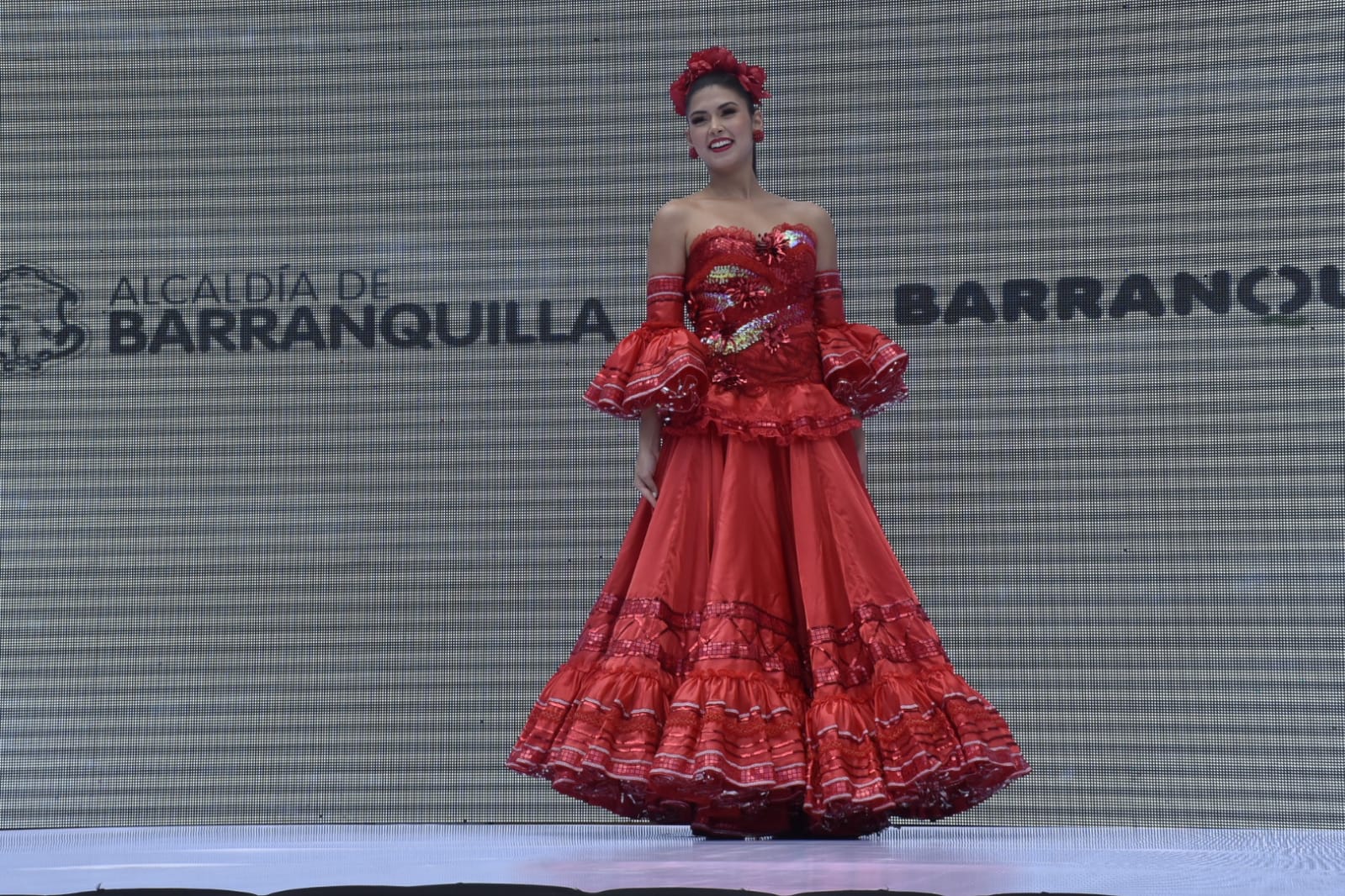 La Reina del Carnaval 2022, Valeria Charris Salcedo.