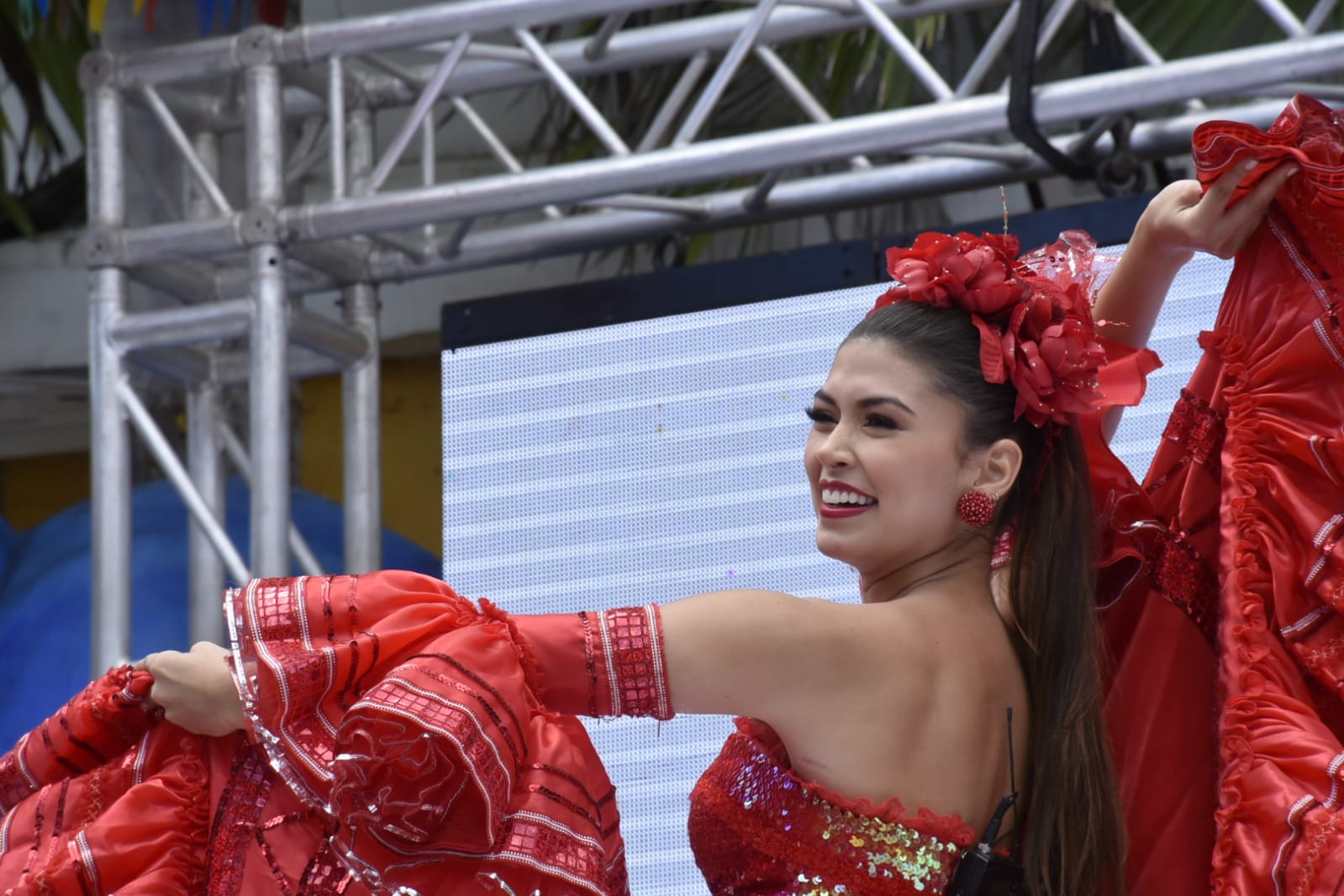 La Reina del Carnaval 2022, Valeria Charris Salcedo.