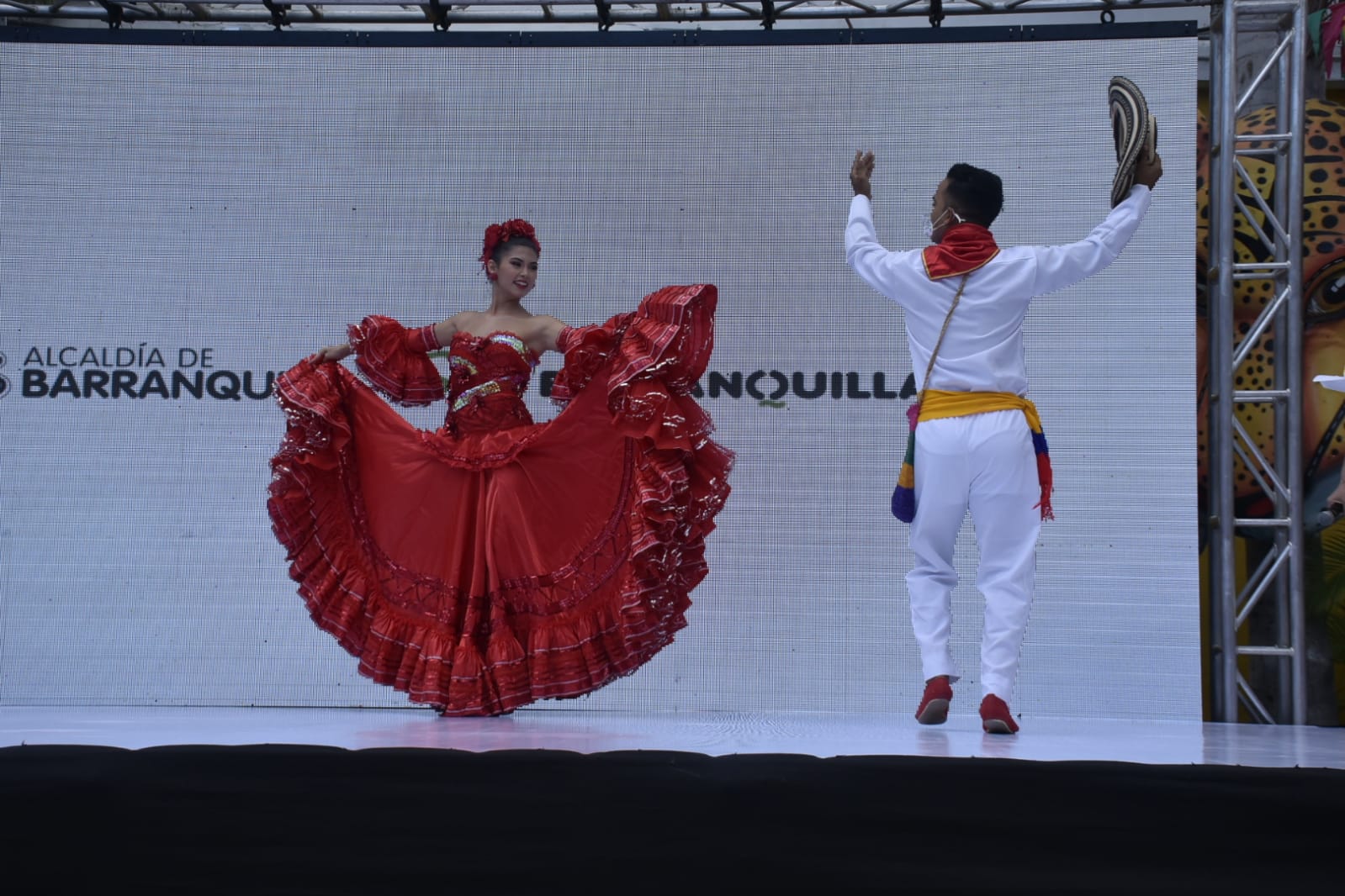 La Reina del Carnaval 2022, Valeria Charris Salcedo.