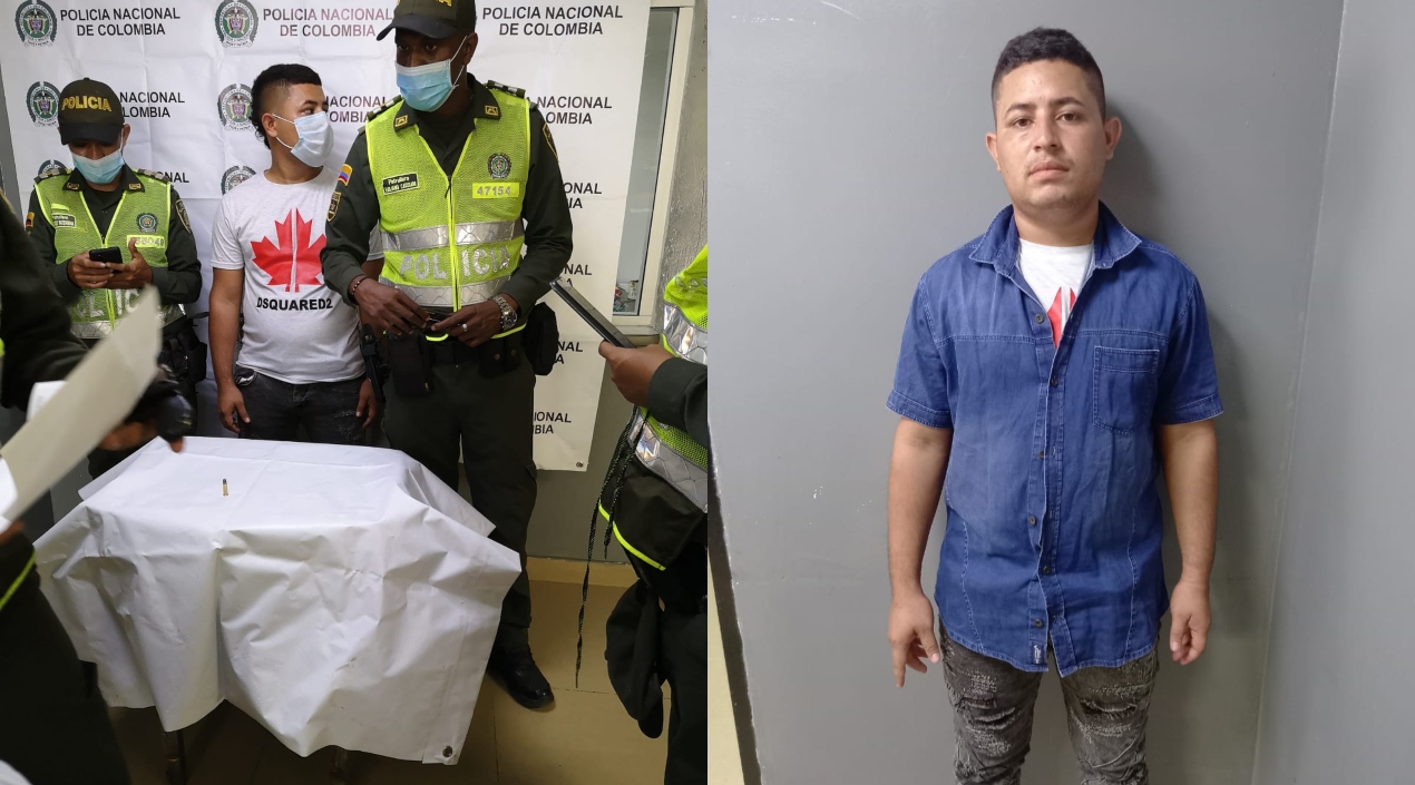Policía Metropolitana de Barranquilla. Víctor Alfonso Pantoja Chamorro.