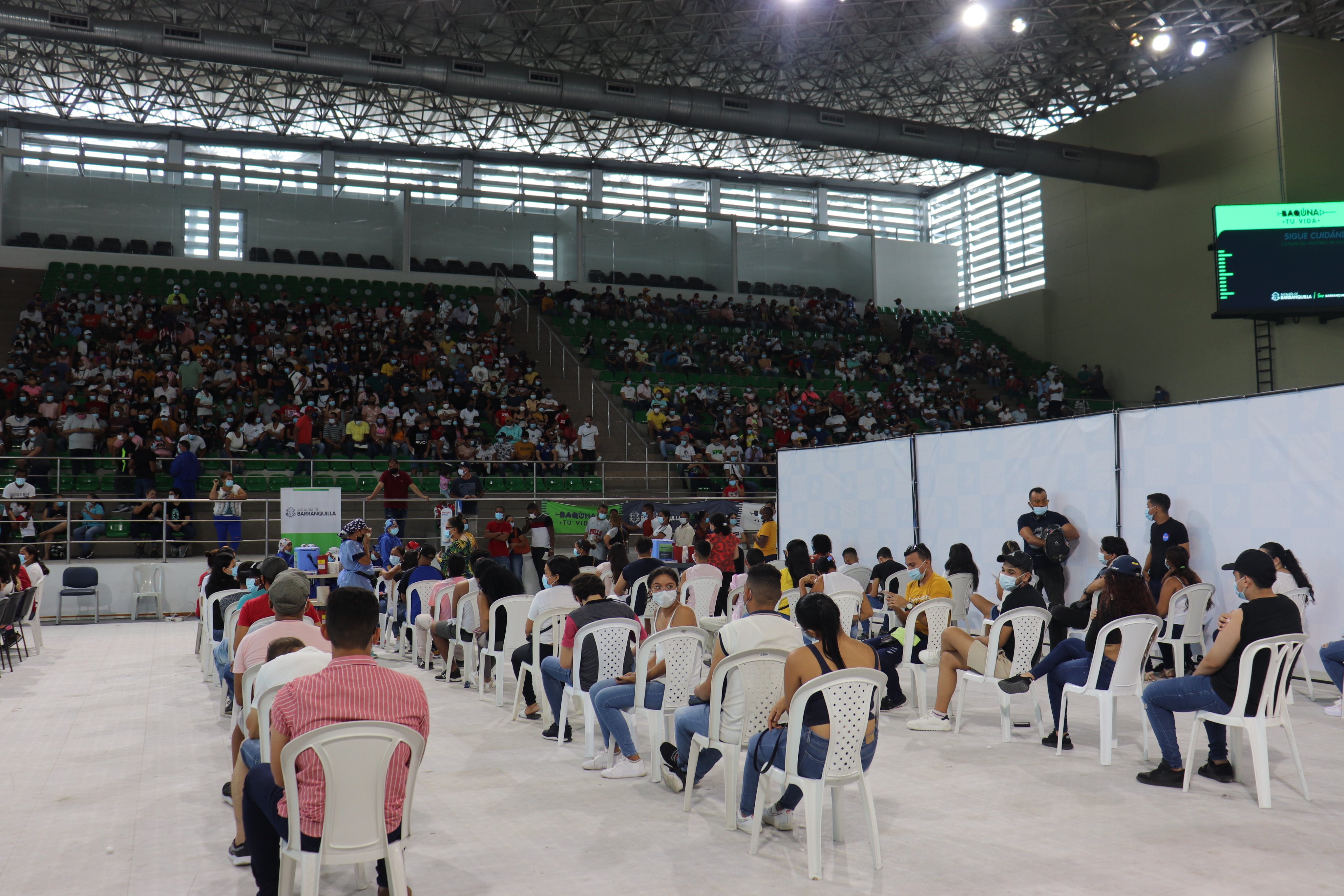 Vacunación contra el Covid-19 en Barranquilla