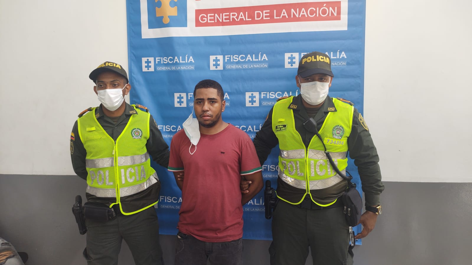 El venezolano fue conducido a la URI de la Fiscalía. 