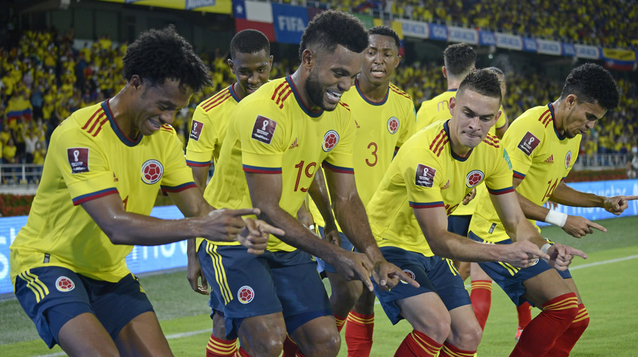 Celebración colombiana en Barranquilla.
