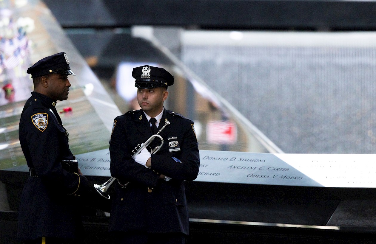Homenaje a las víctimas en Estados Unidos.
