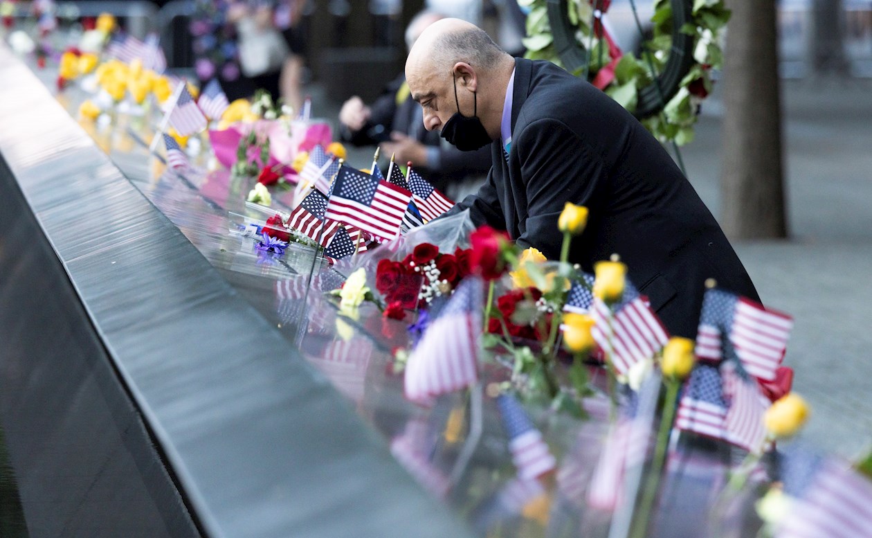 Homenaje a las víctimas en Estados Unidos.