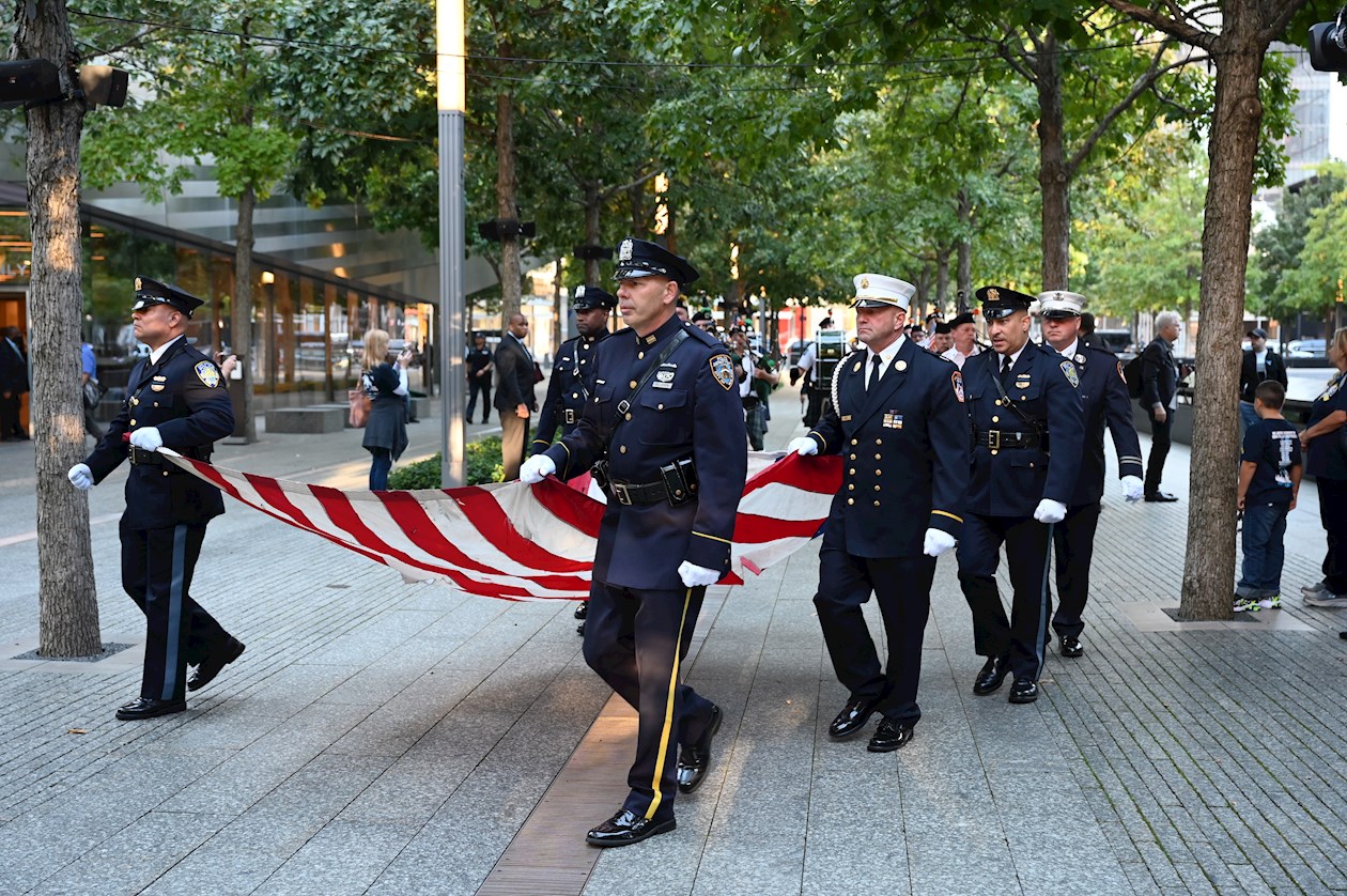 Homenaje a las víctimas en Estados Unidos.