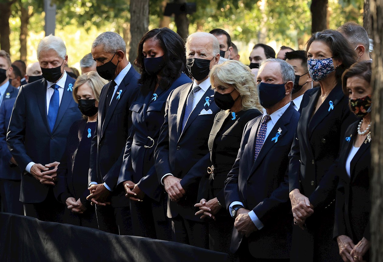 Homenaje a las víctimas en Estados Unidos.