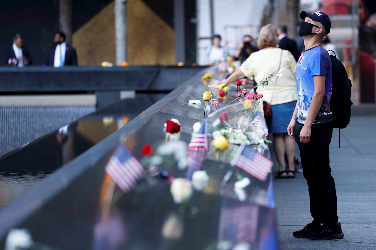 Homenaje a las víctimas en Estados Unidos.