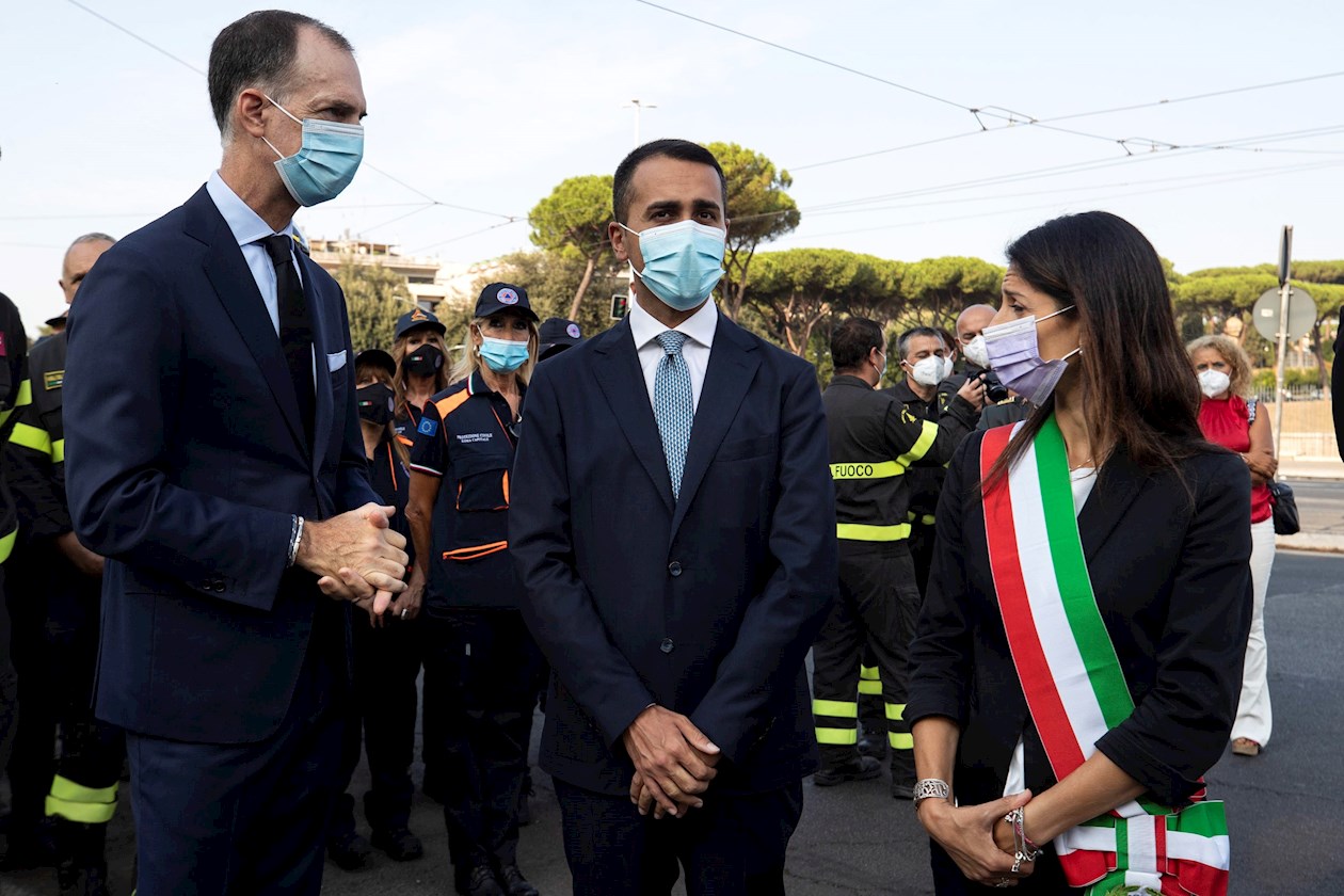 Homenaje a las víctimas en Italia.