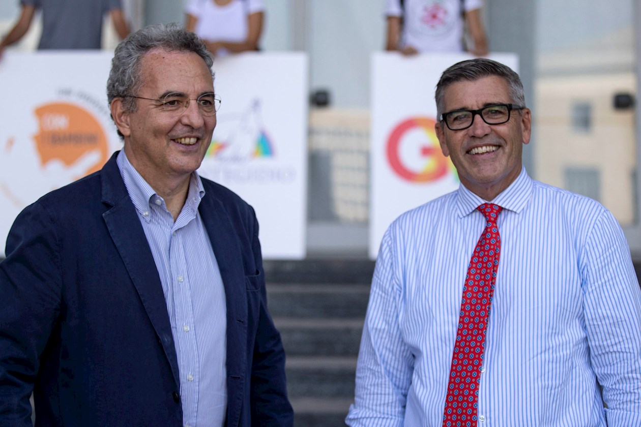 Homenaje a las víctimas en Roma.