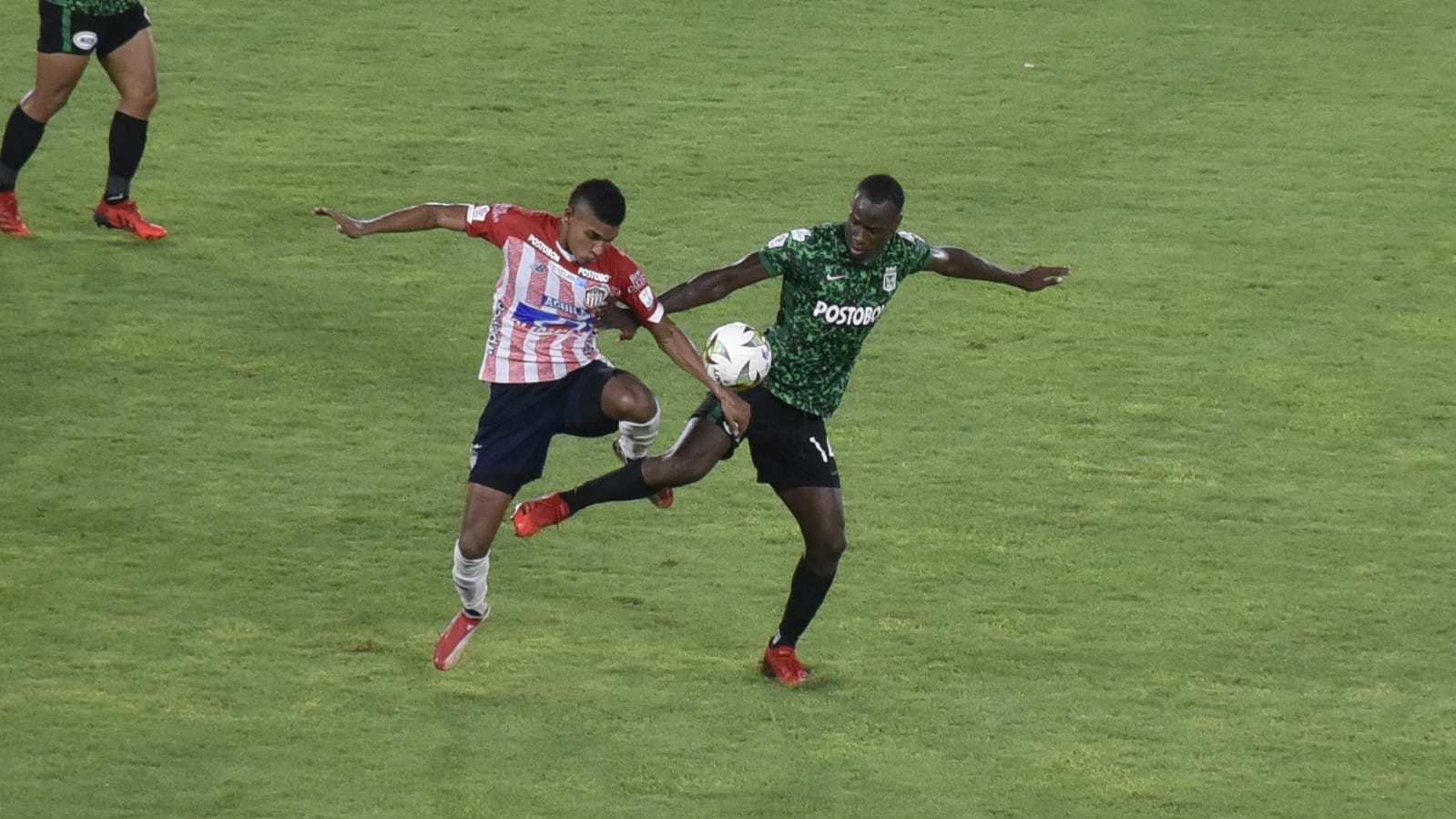 Acción del partido.