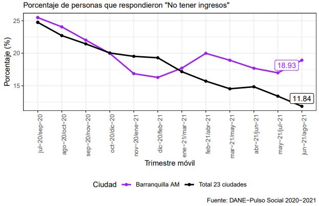 DANE Encuesta Pulso Social