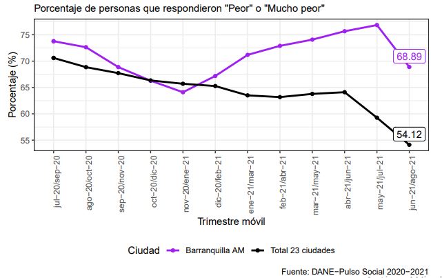 DANE Encuesta Pulso Social