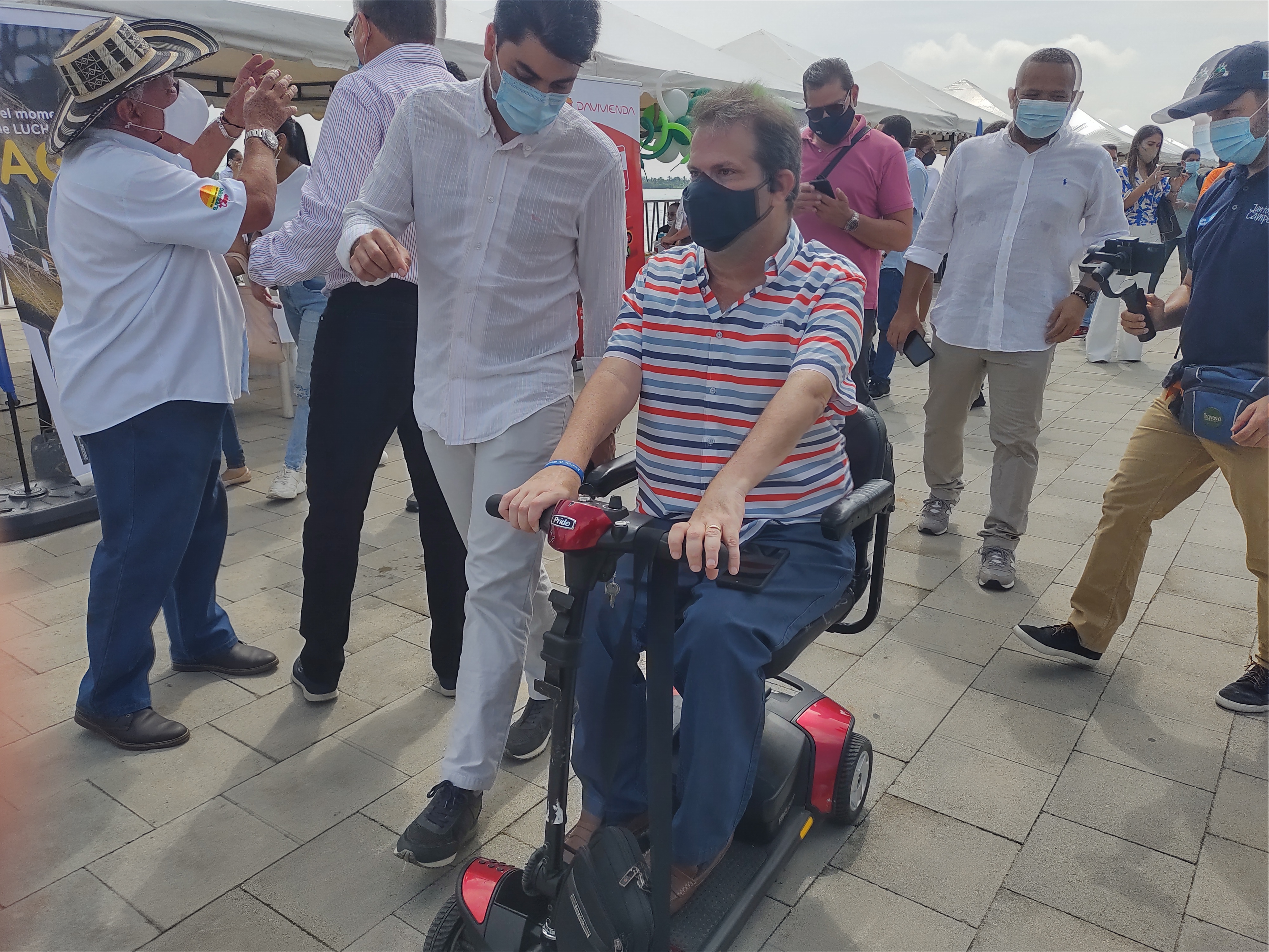 El Viceministro de agricultura en la rueda de negocios en Barranquilla