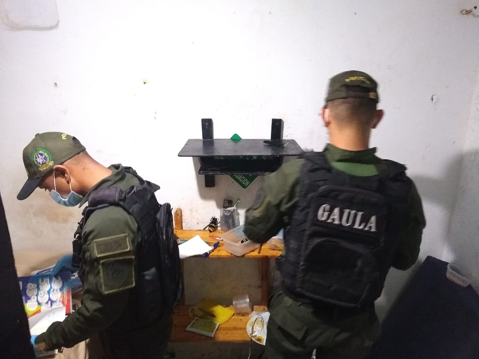 Allanamiento en la Modelo de Barranquilla.