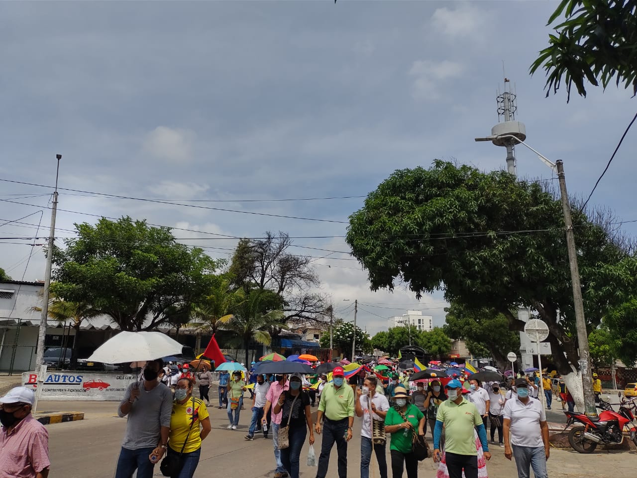 Imagen de la marcha.