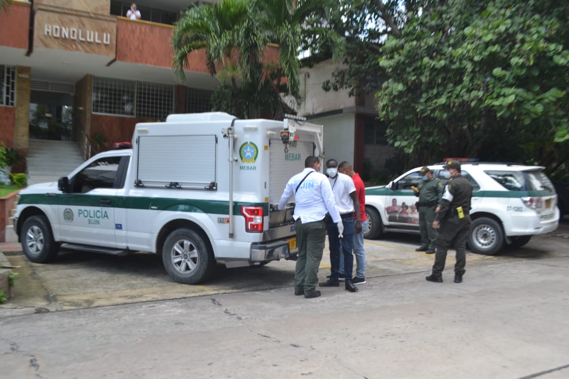 La Sijin y la Policía de Infancia y Adolescencia llegó al lugar de los hechos. 