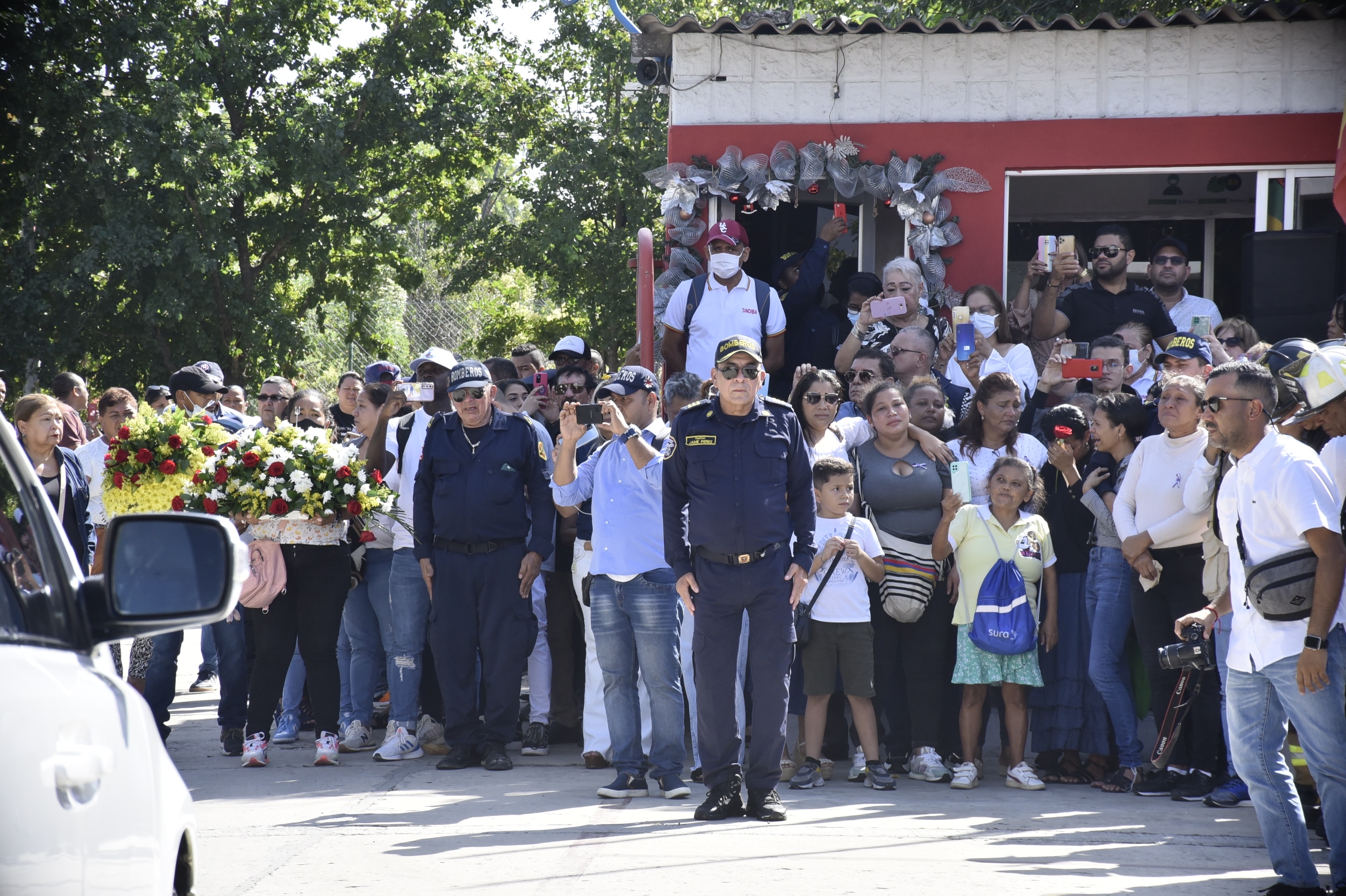 Honras fúnebres del sargento Javier Solano.