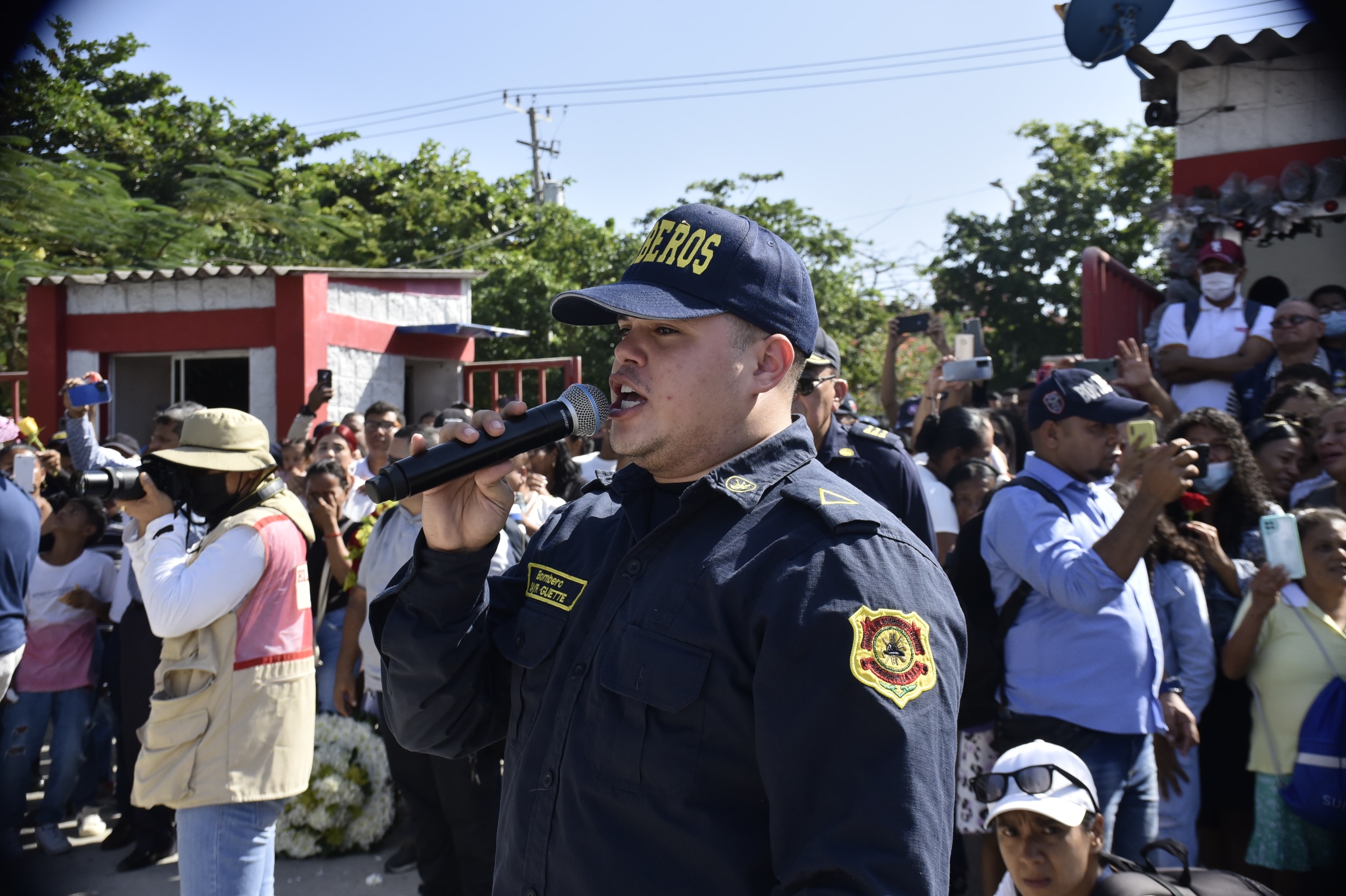 Honras fúnebres del sargento Javier Solano.