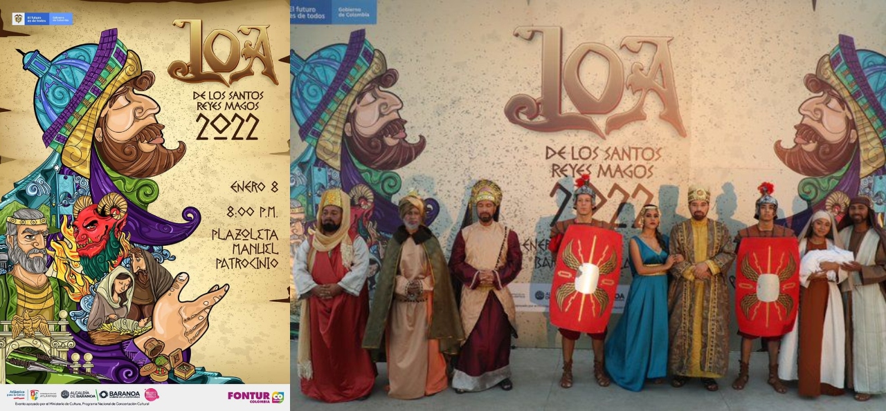 La Loa de los Santos Reyes Magos será este sábado en Baranoa.