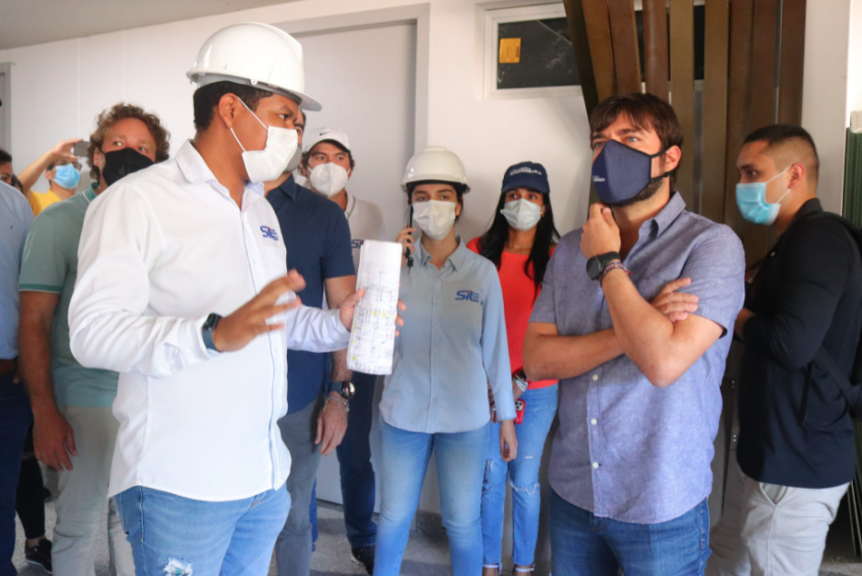 Recorrido del Alcalde de Barranquilla, Jaime Pumarejo.