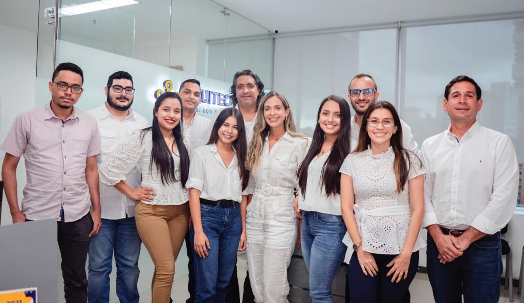 El equipo de Liquitech.