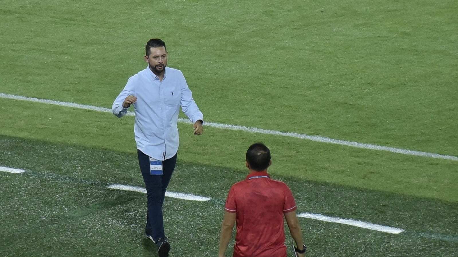 Juan David Niño, DT de Patriotas.