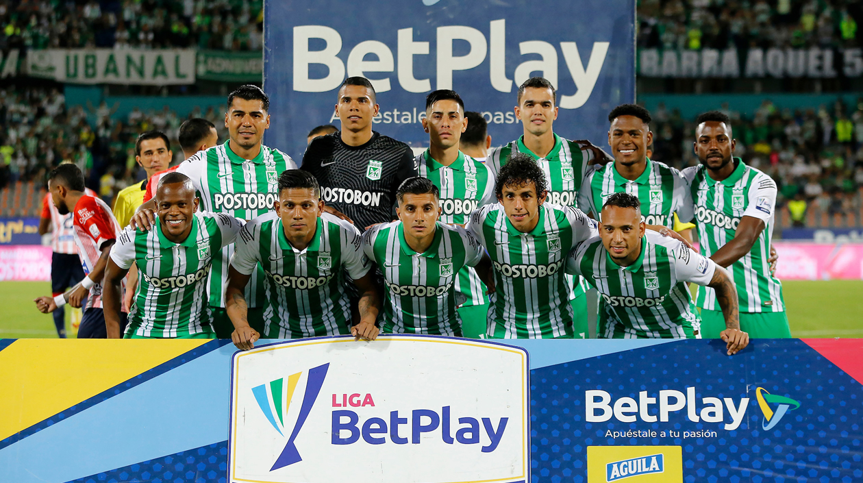 Titular de Atlético Nacional.
