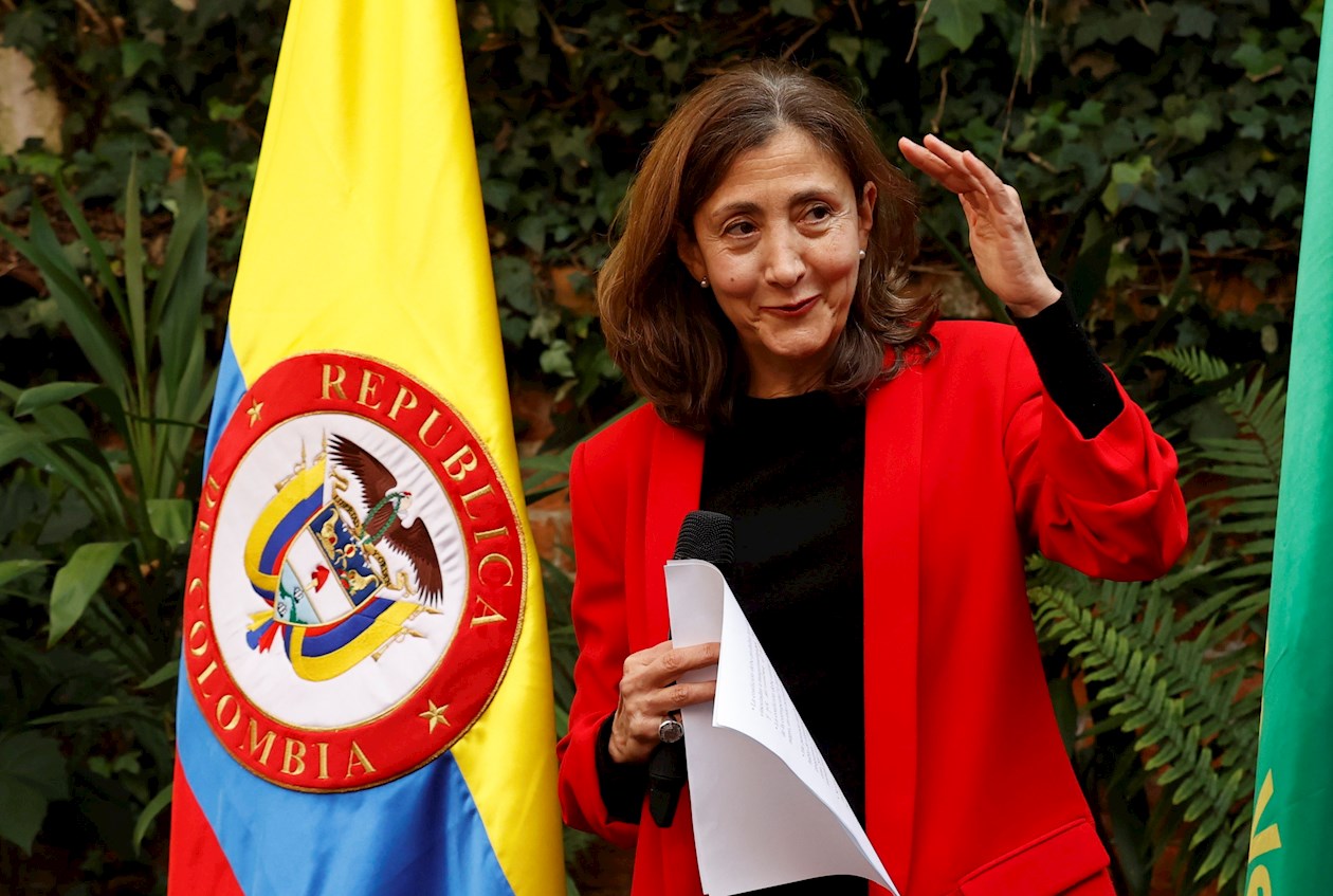 La candidata Ingrid Betancourt 
