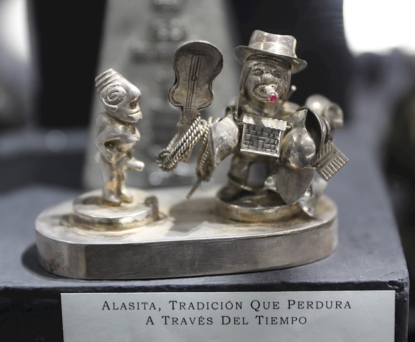 Fiesta de ekekos en Bolivia.