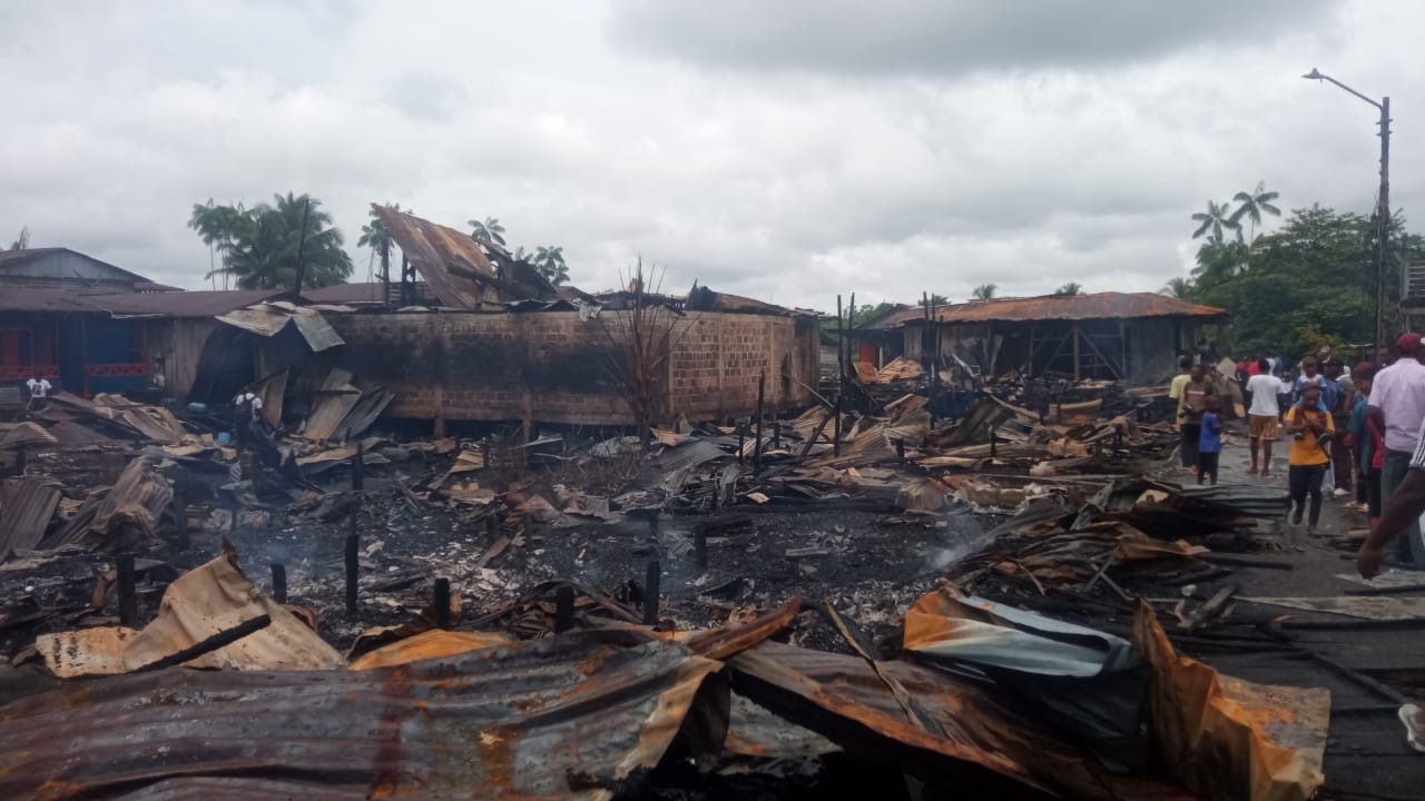 Incendio en Guapi