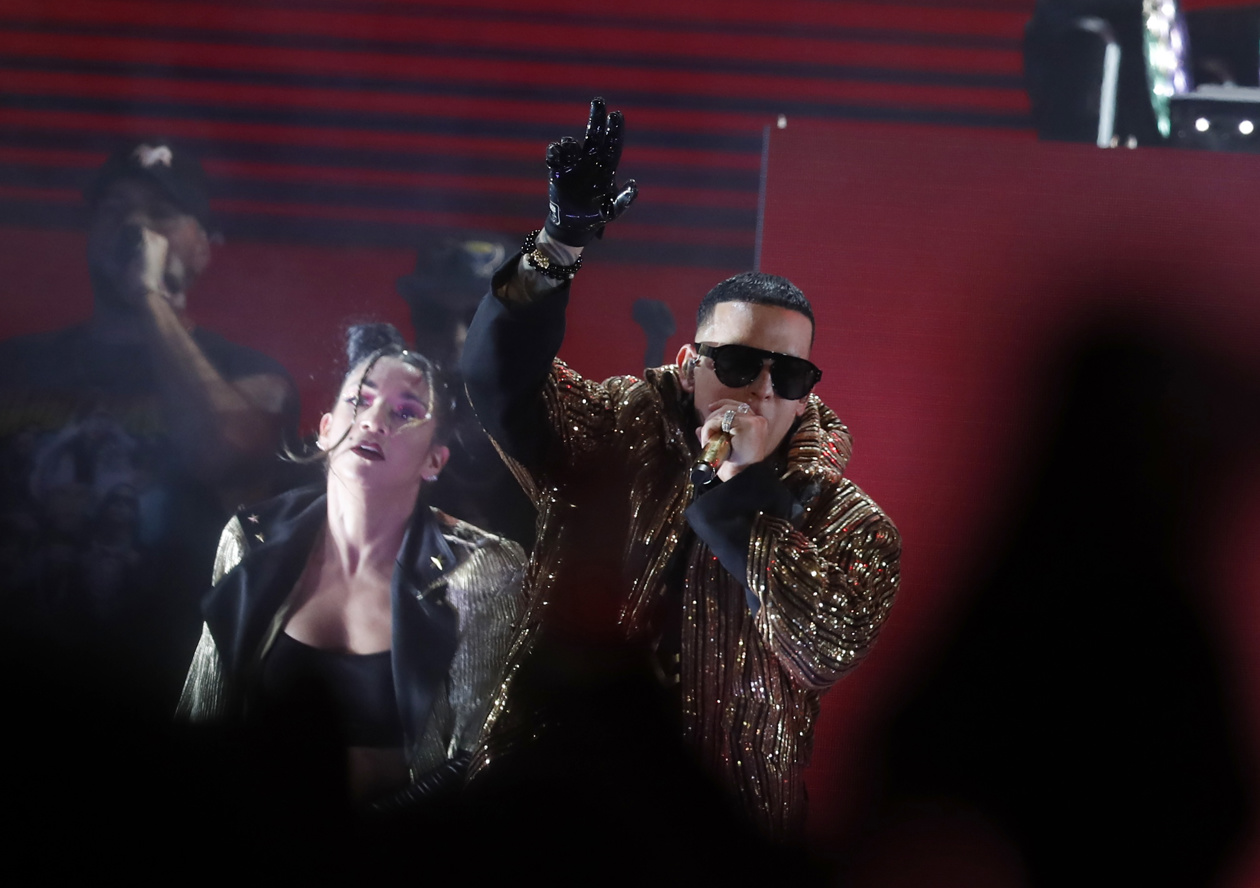 Daddy Yankee se presentó con un multitudinario concierto en el estadio Pascual Guerrero, en Cali.