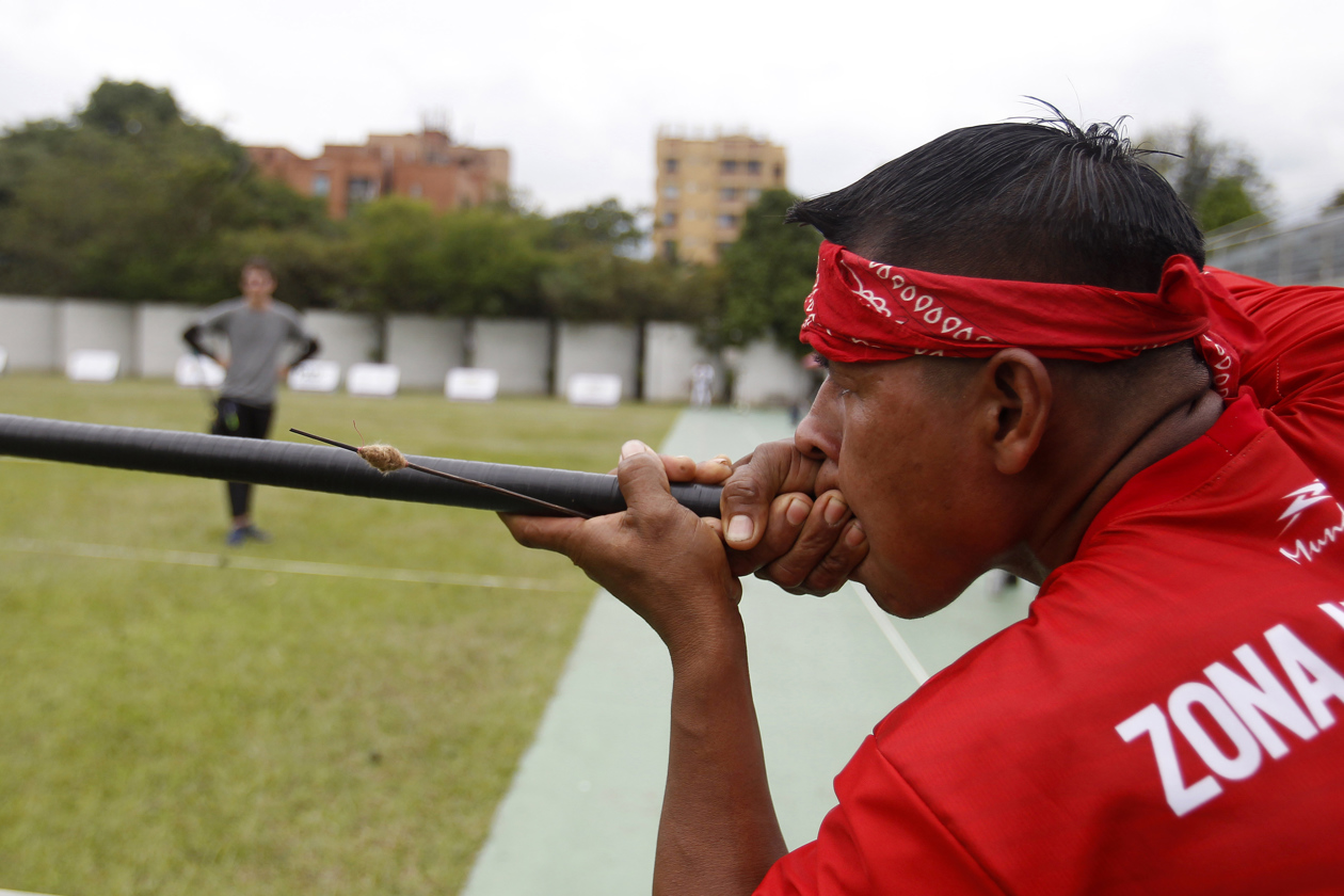 Actividades de los indígenas.