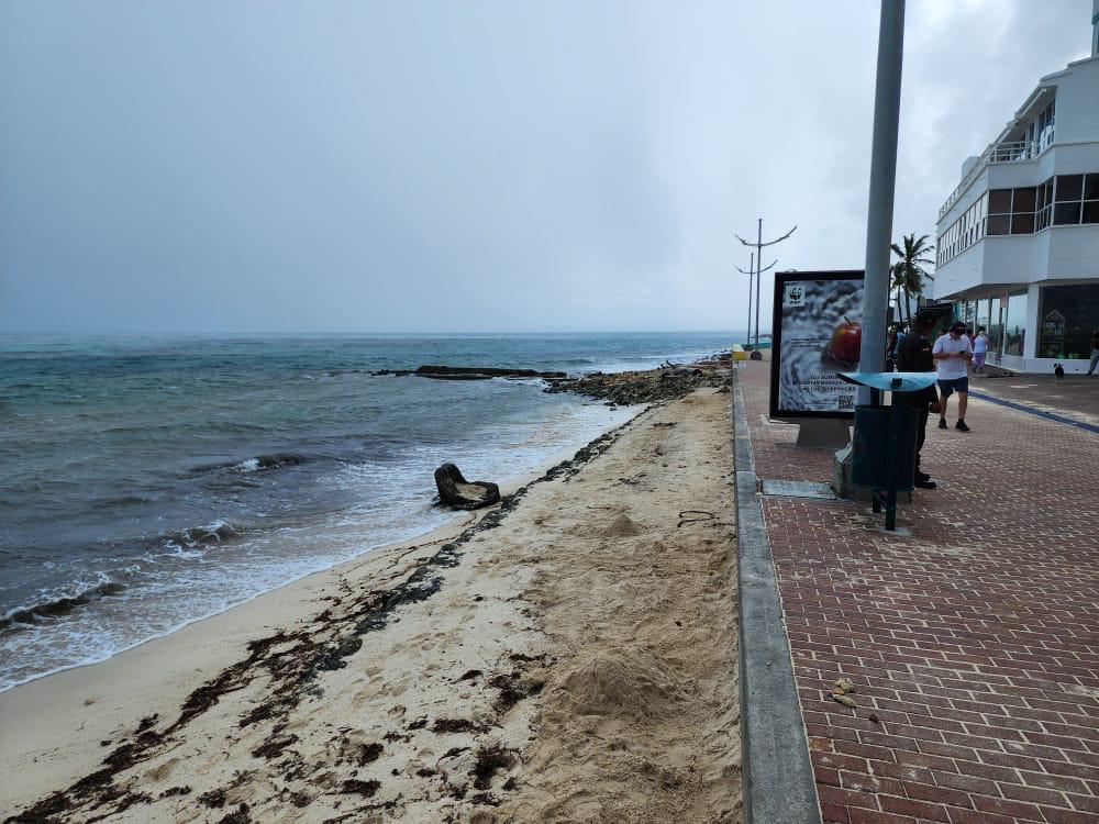Limpieza de playas en San Andrés