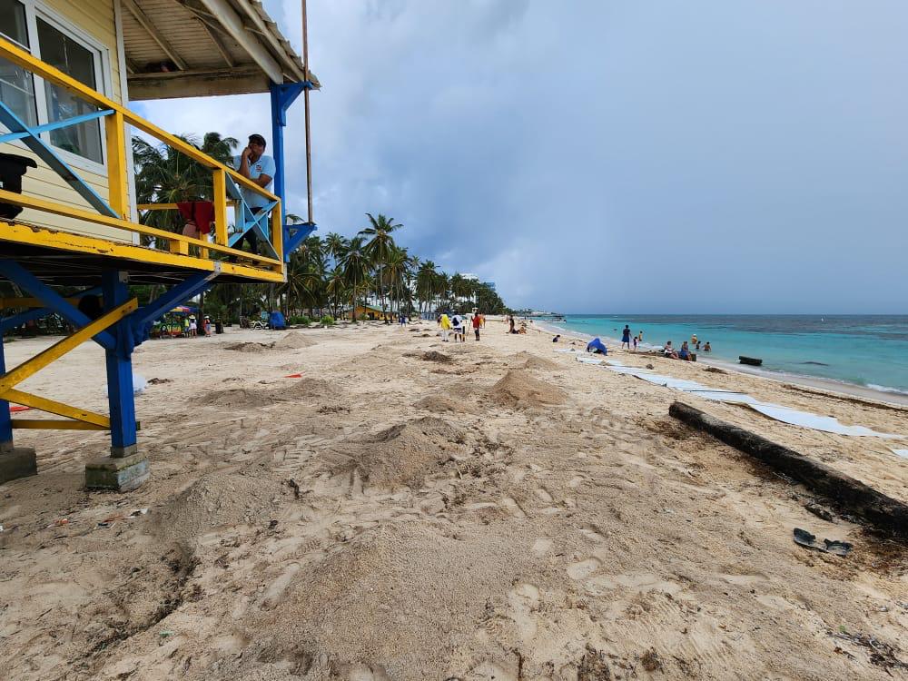 Limpieza de playas en San Andrés