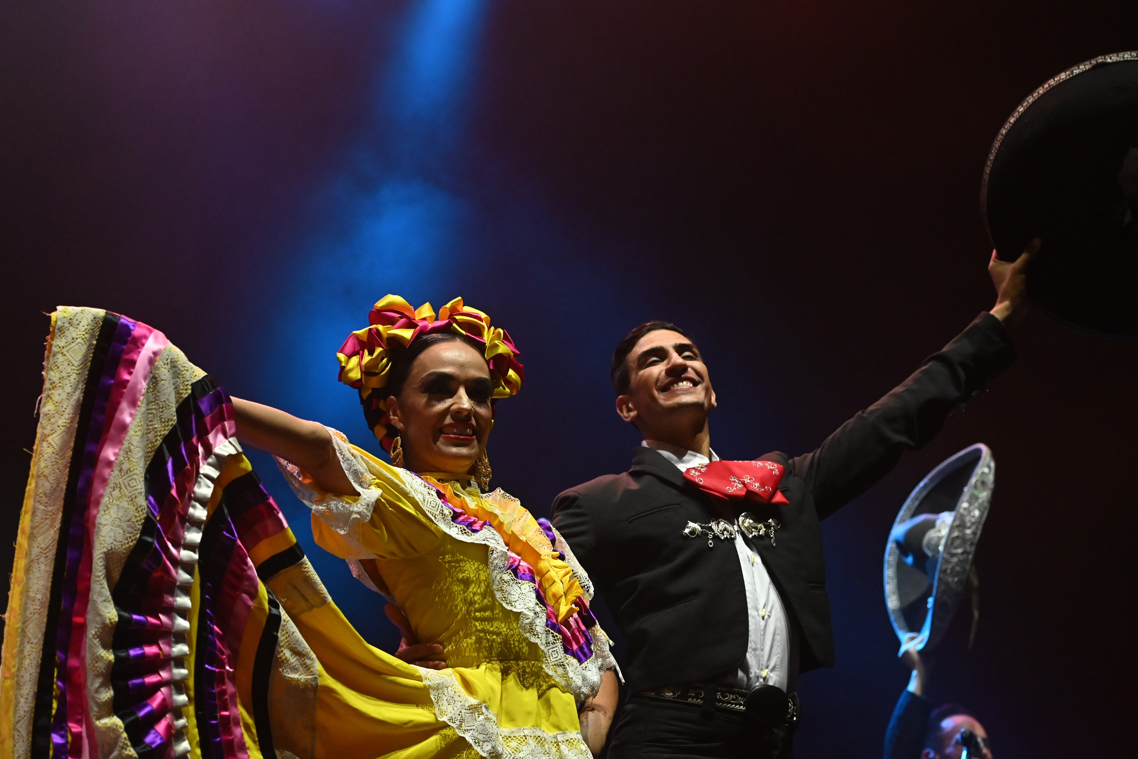 La orquesta mexicana Mariachi Vargas de Tecalitlán.