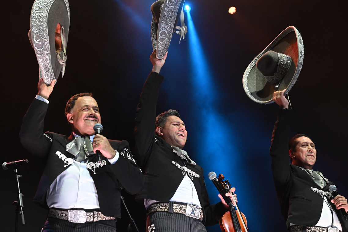 La orquesta mexicana Mariachi Vargas de Tecalitlán.