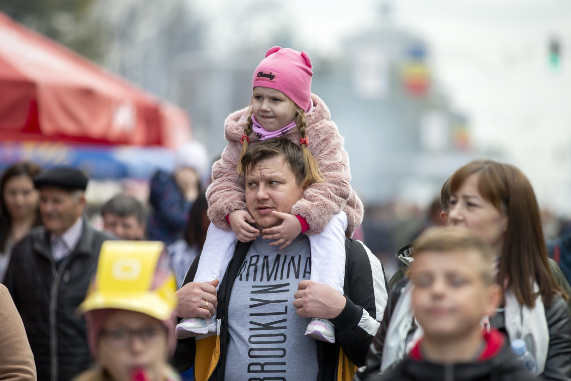 Celebraciones del día de la ciudad de Chisinau.
