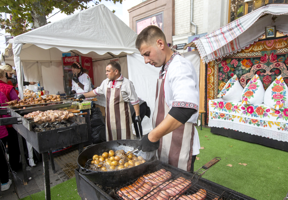Celebraciones del día de la ciudad de Chisinau.