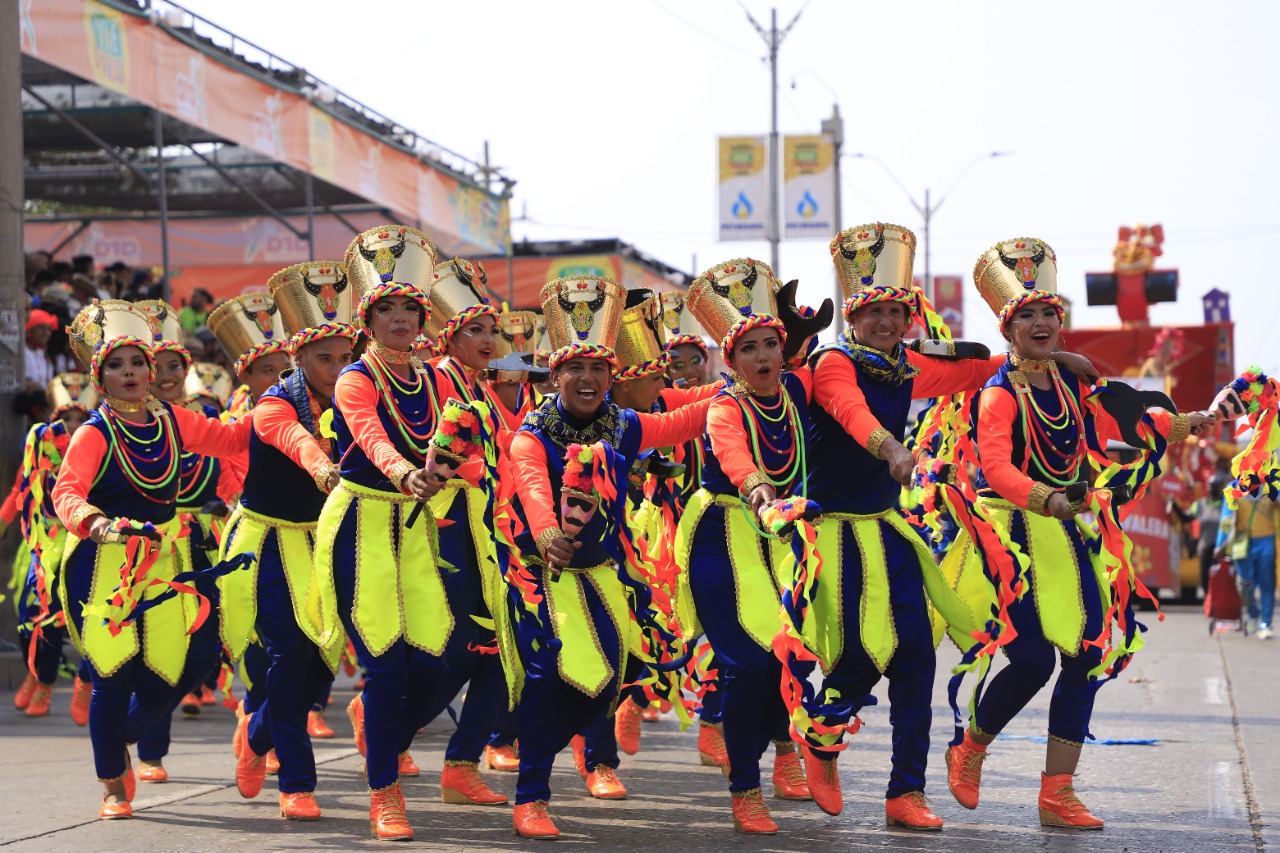 Danza representativa del Carnaval de Barranquilla. 