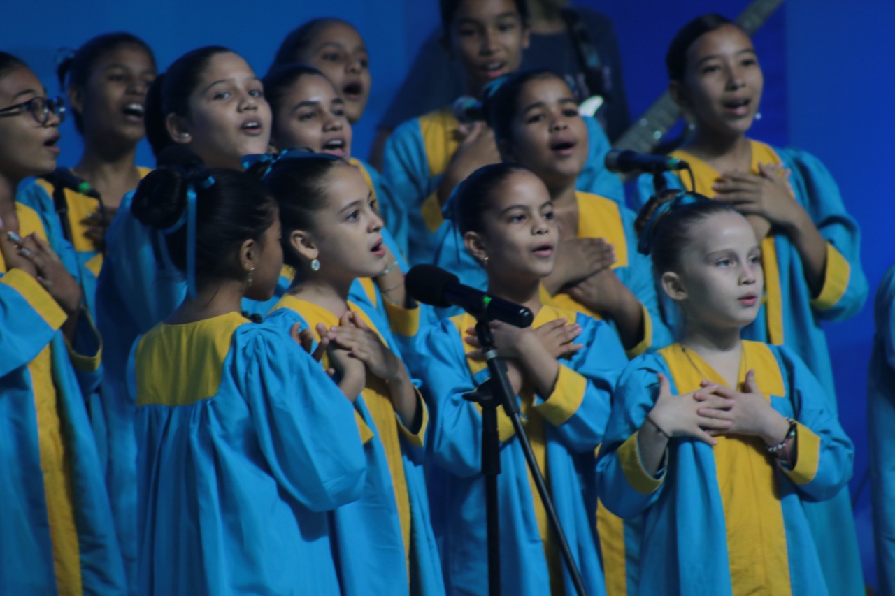 Coro Infantil ‘Alegría vocecitas para Dios’.