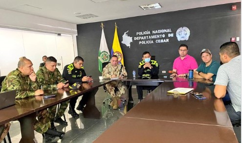 Consejo de seguridad en Valledupar